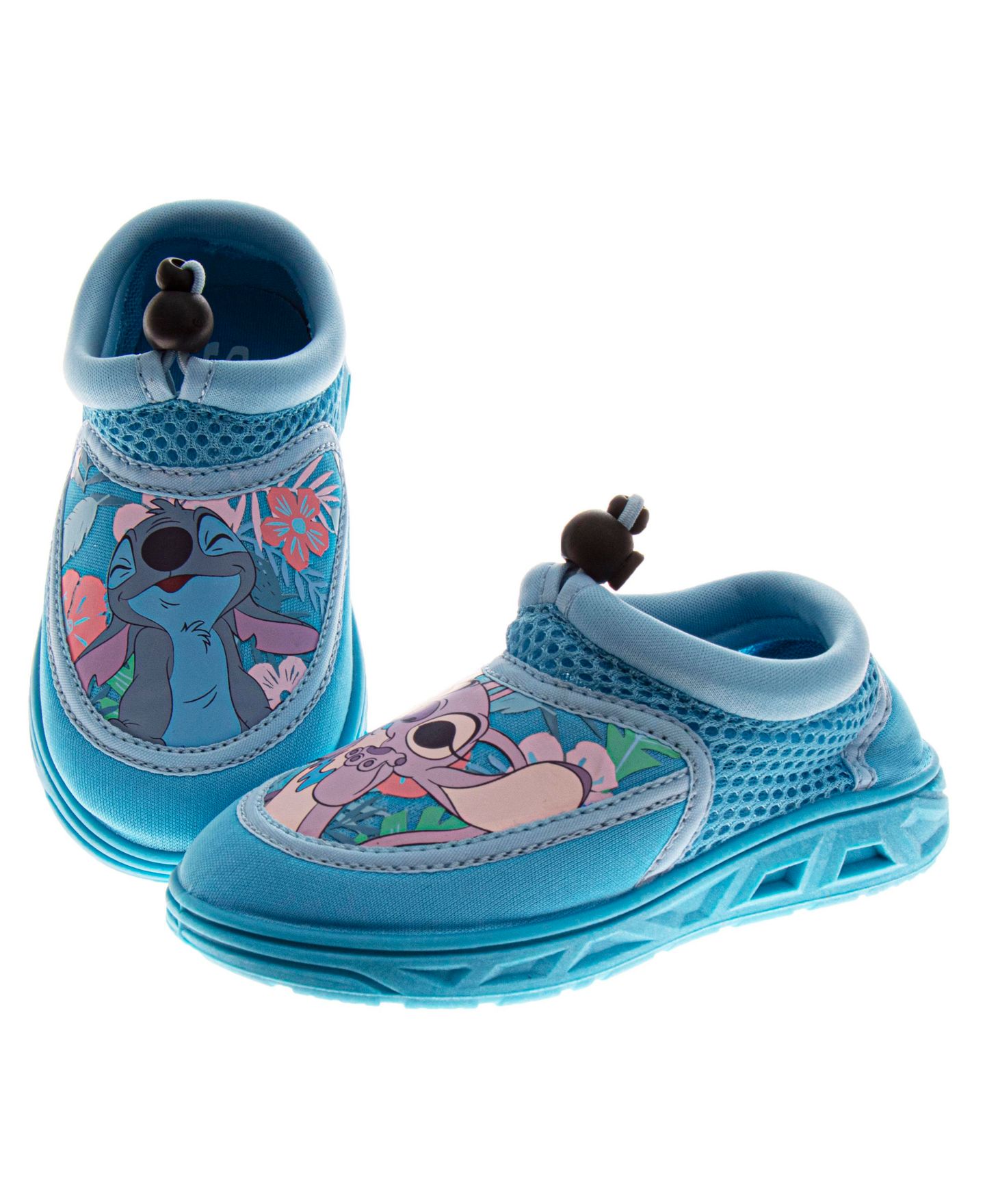 Кроссовки Disney Stitch and Angel Water Shoes Fun and Comfortable Footwear for Wet Adventures для девочек, цвет: Синий — фото 4