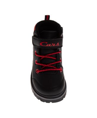 Toddler Boys Cars Hook and Loop Casual Boots