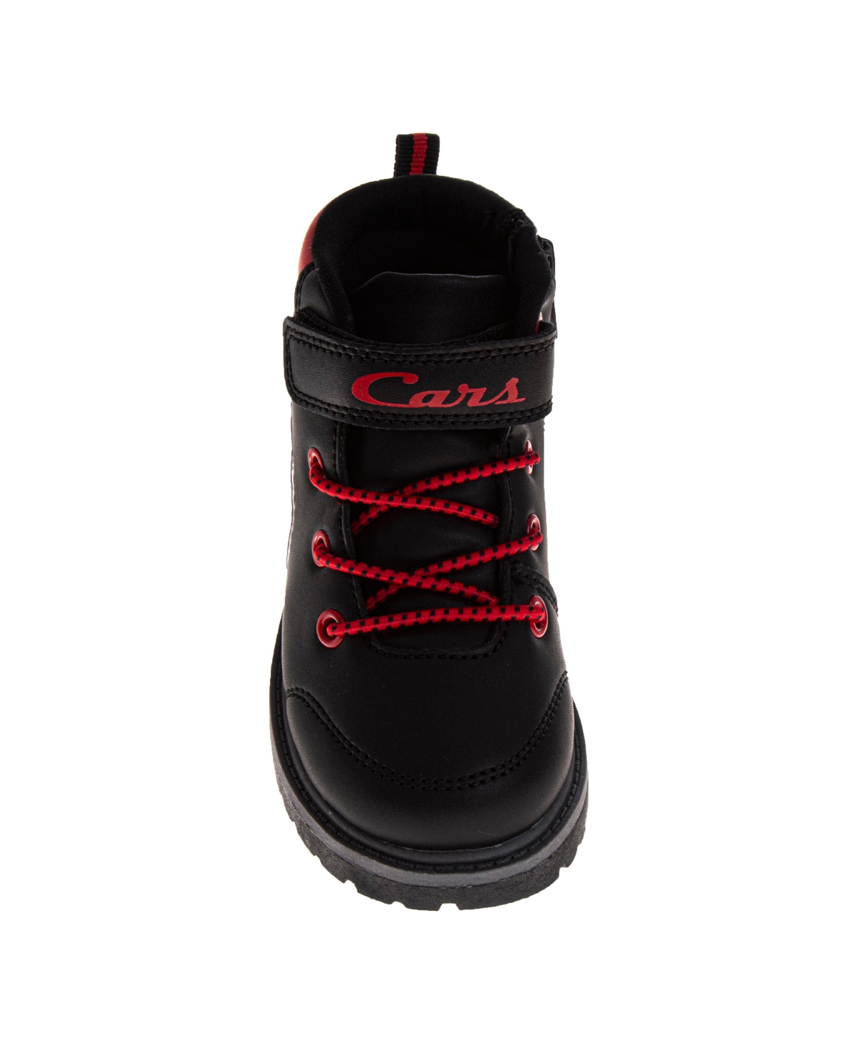 Disney Toddler Boys Cars Hook And Loop Casual Boots In Black