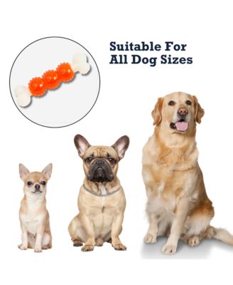 Bone-a-Treat Dog Chew Toy Bone – Promote Dental Health & Engaging Playtime