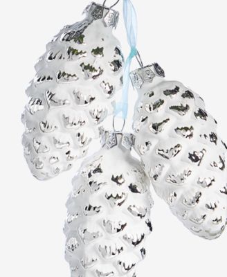 Nordic Wonderland Pinecone Cluster Ornament, Macy's Exclusive