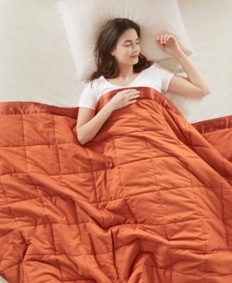 Windom Lightweight Down Alternative Satin Trim Blanket, Twin