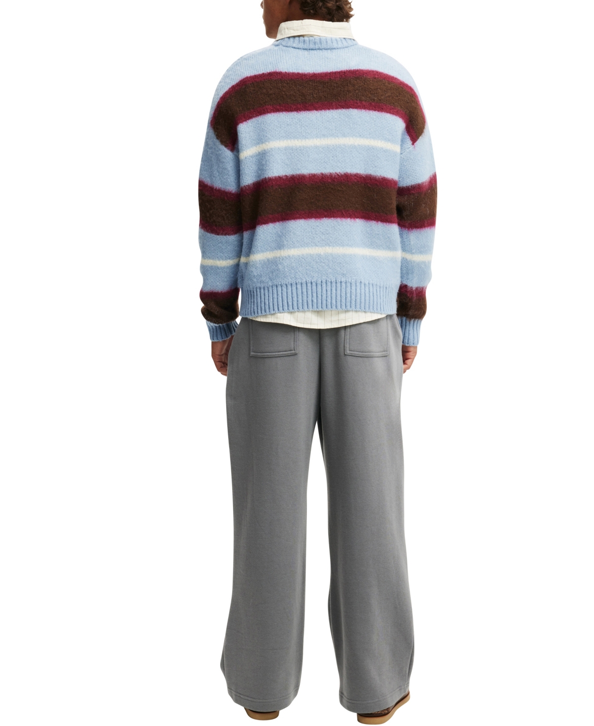 COTTON ON MEN'S SUPER BAGGY SWEATPANTS 