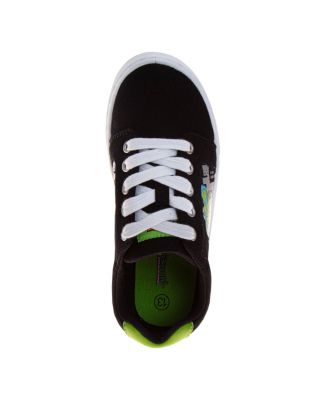 Little and Big Boys Teenage Mutant Ninja Turtles Lace Up Canvas Sneakers