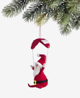 Tiny Tidings Parachute Santa Ornament, Macy's Exclusive