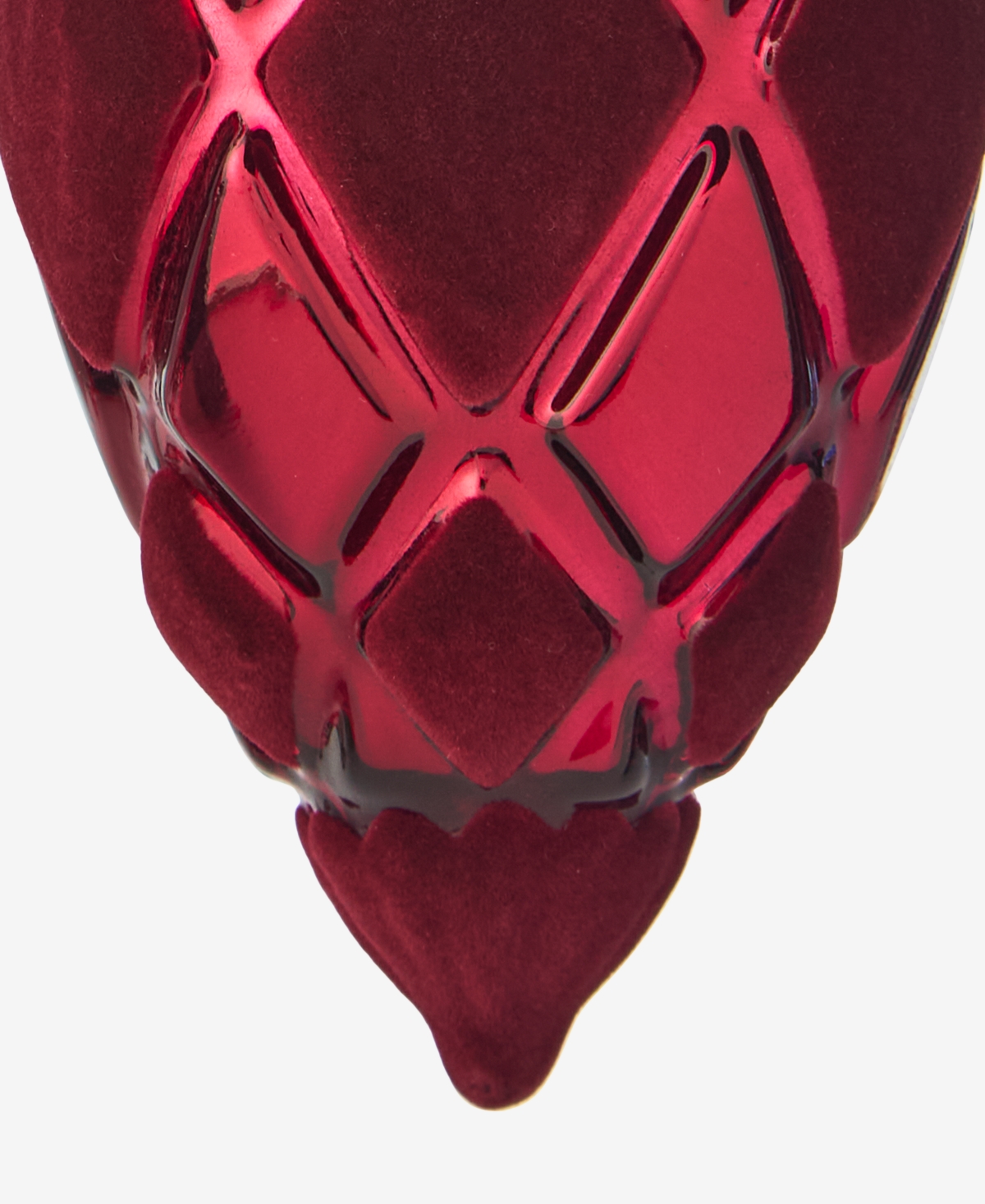 Holiday Lane Berry Tones Red Bauble Ornament, Macy's Exclusive