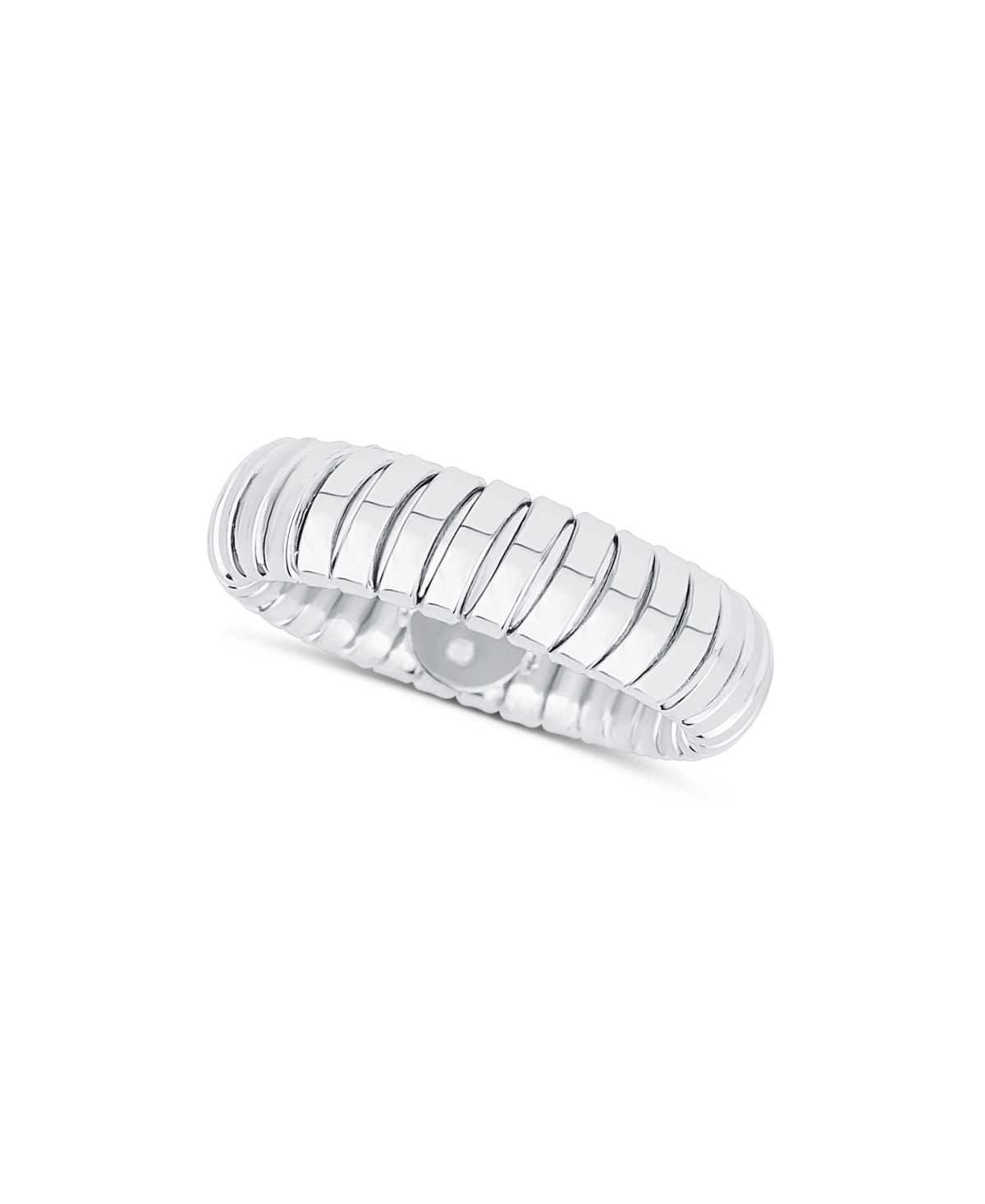 And Now This Twisted Stretch Ring In Silver