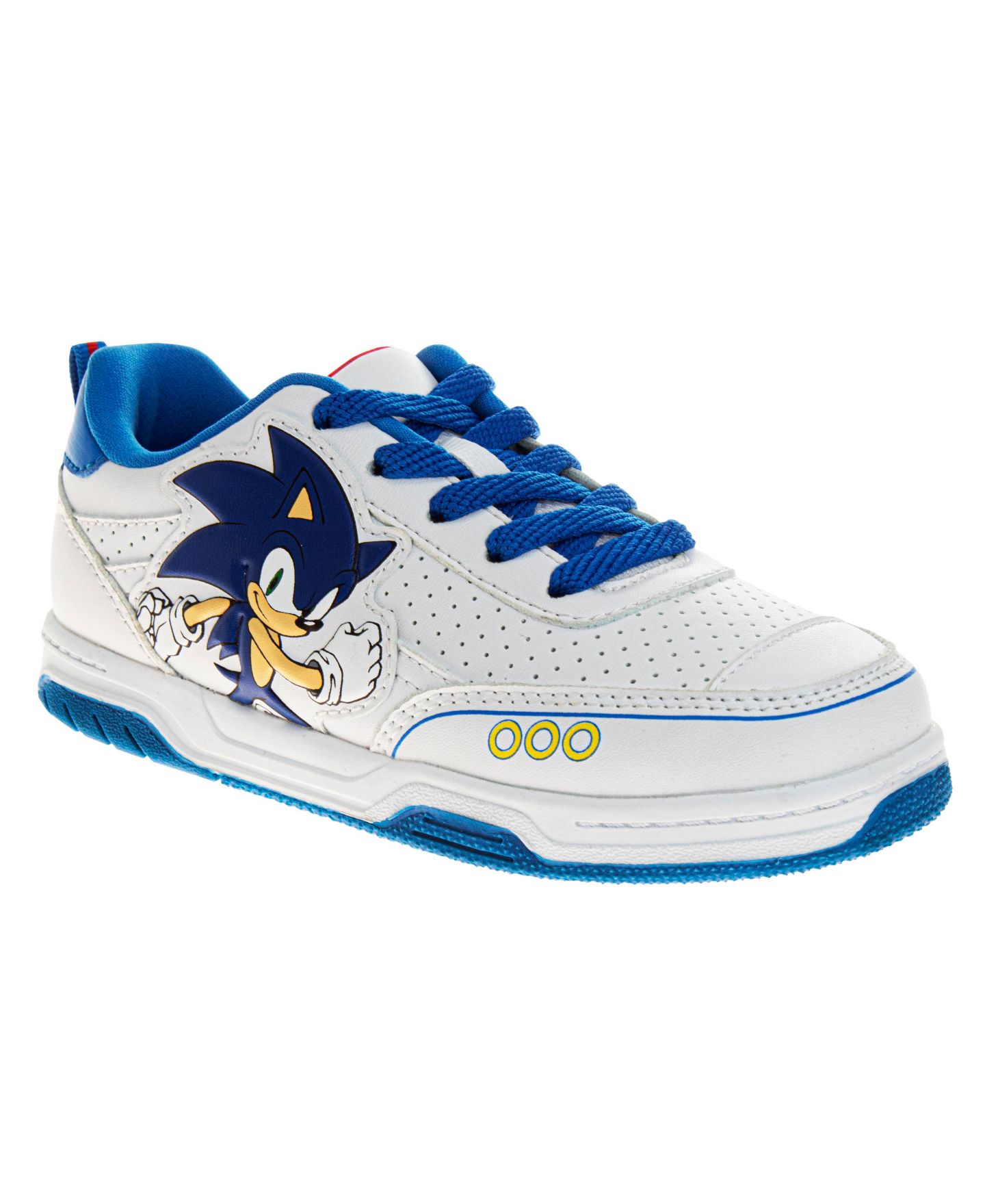 Кроссовки Sonic the Hedgehog Lace Up Sneakers для мальчиков, цвет: Белый / Синий — фото 1