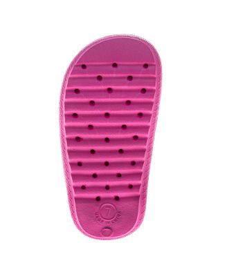 Toddler Girls Minnie Mouse Hook and Loop Backstrap Slides