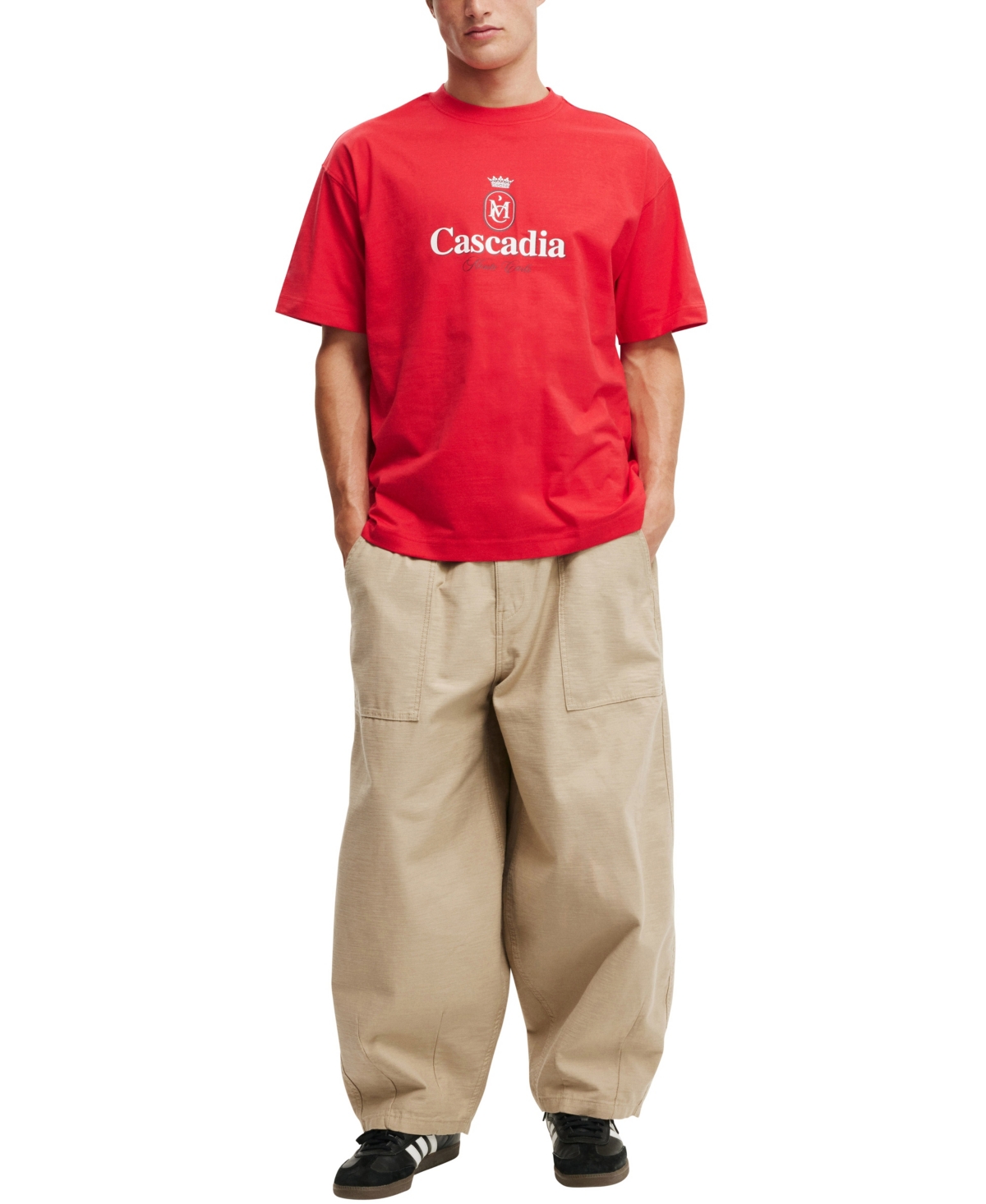 COTTON ON MEN'S BOX FIT GRAPHIC T-SHIRT 
