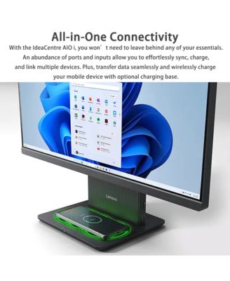 IdeaCentre I 27" Daily All-in-One Intel Core i7 13620H 16GB RAM Intel UHD Graphics 512GB SSD Storage Windows 11 Home FHD 100Hz - Black