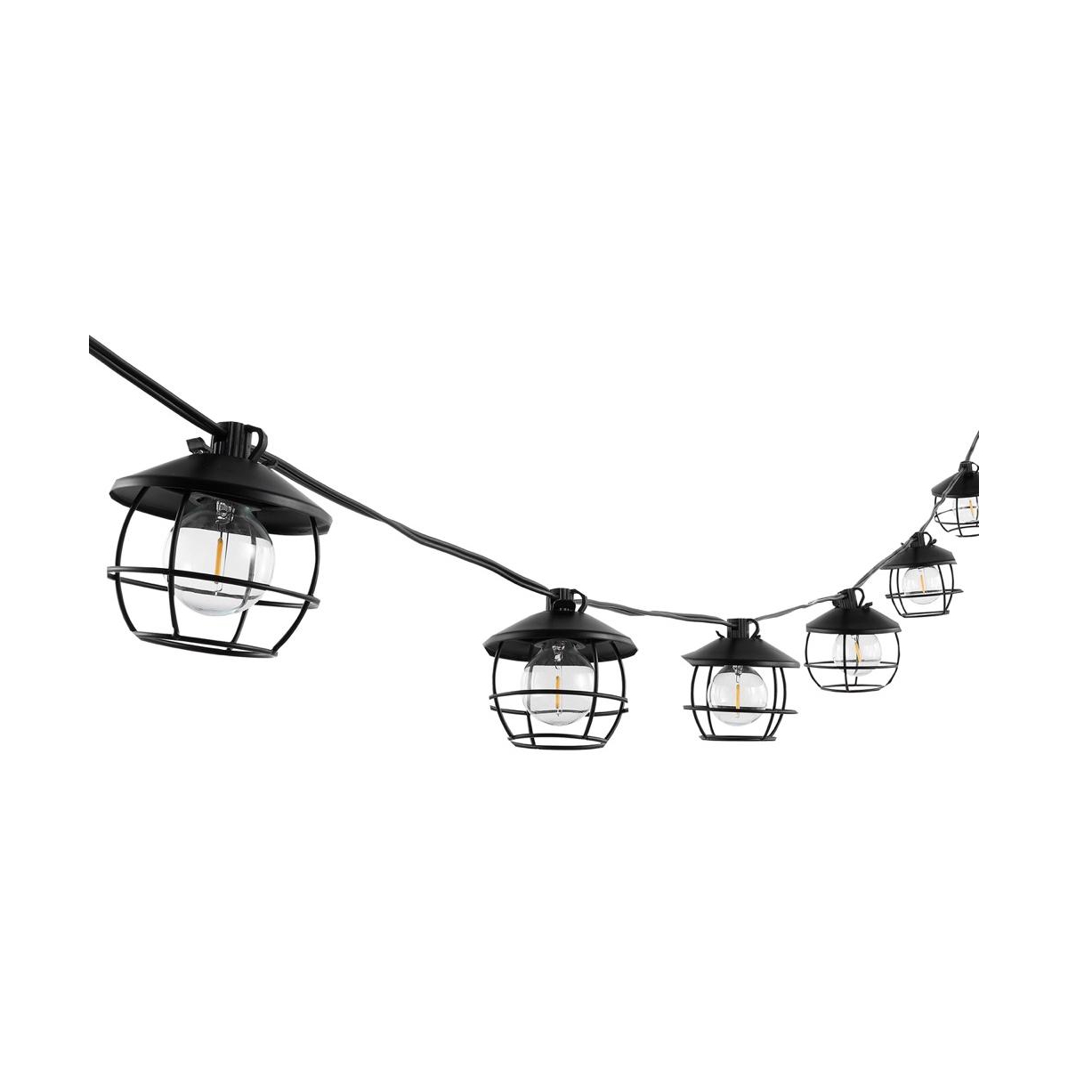 Agitha Led Outdoor String Light - Black