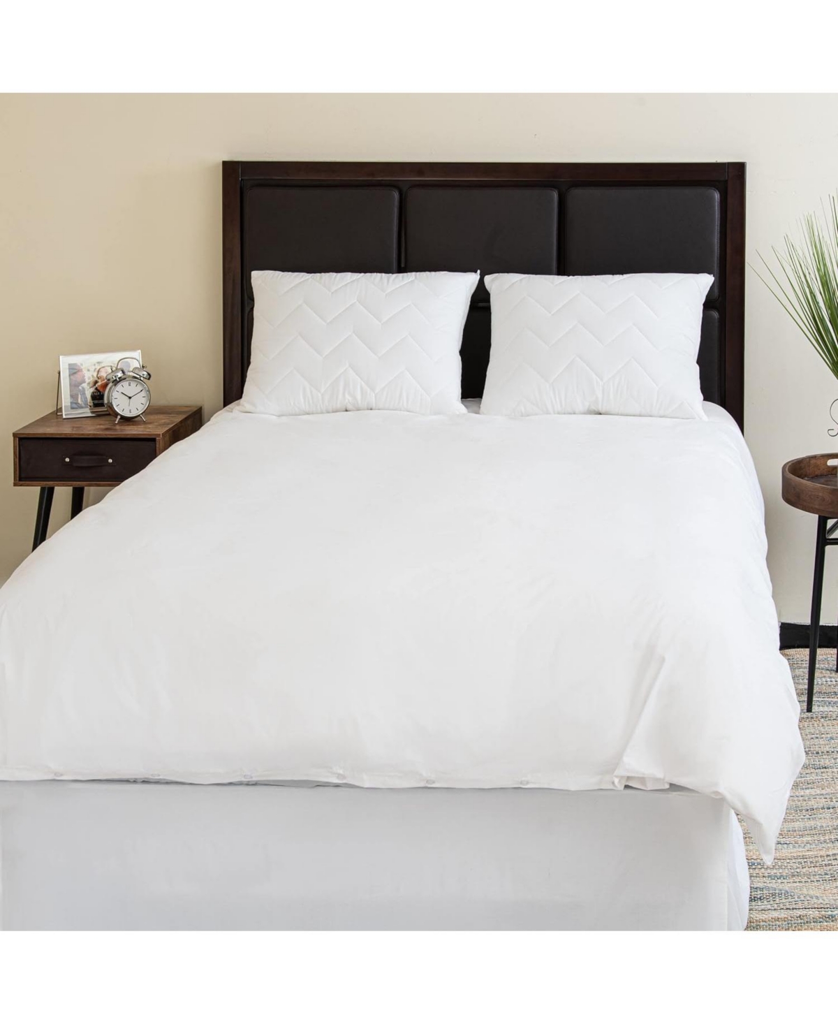 Superity Linen 100% Premium White Cotton Duvet Covee 200 Thread Count