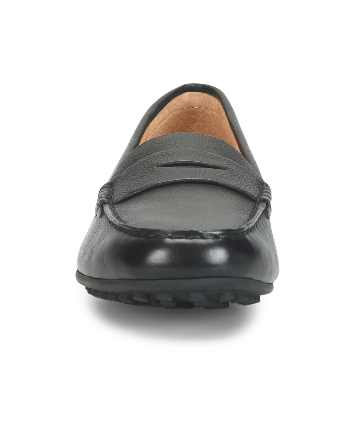 Born Women's Finley Round Toe Loafers In Black Nero