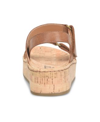 Women's Sloan Round Toe Wedge Sandals