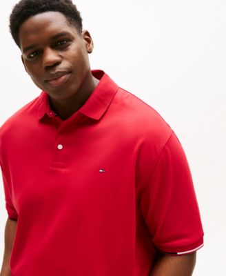 Men's Big & Tall Flag-Cuff Polo Shirt