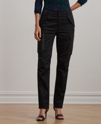 Women's Cotton Sateen Cargo Pant