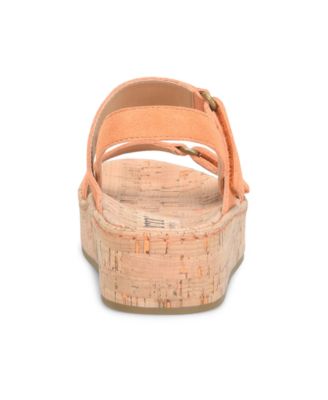 Women's Sloan Round Toe Wedge Sandals