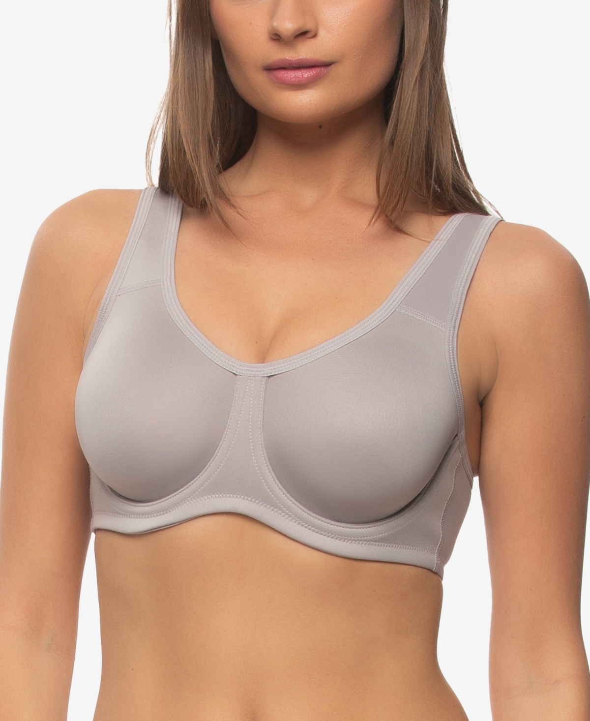 Women's Body X Underwire Sports Bra - Gull Gray