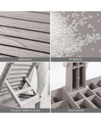 Adjustable & Waterproof Outdoor Patio Chaise Lounge Chairs - 1-Count