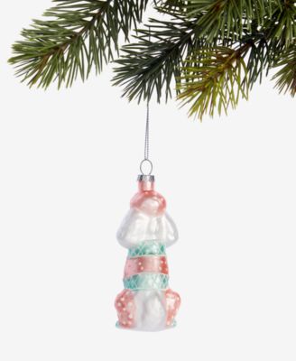 Pets Glass Poodle Ornament, Macy's Exclusive 