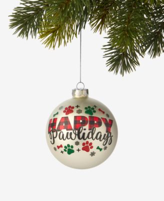Holiday Lane - Pets 2025 Paw Disk Ornament