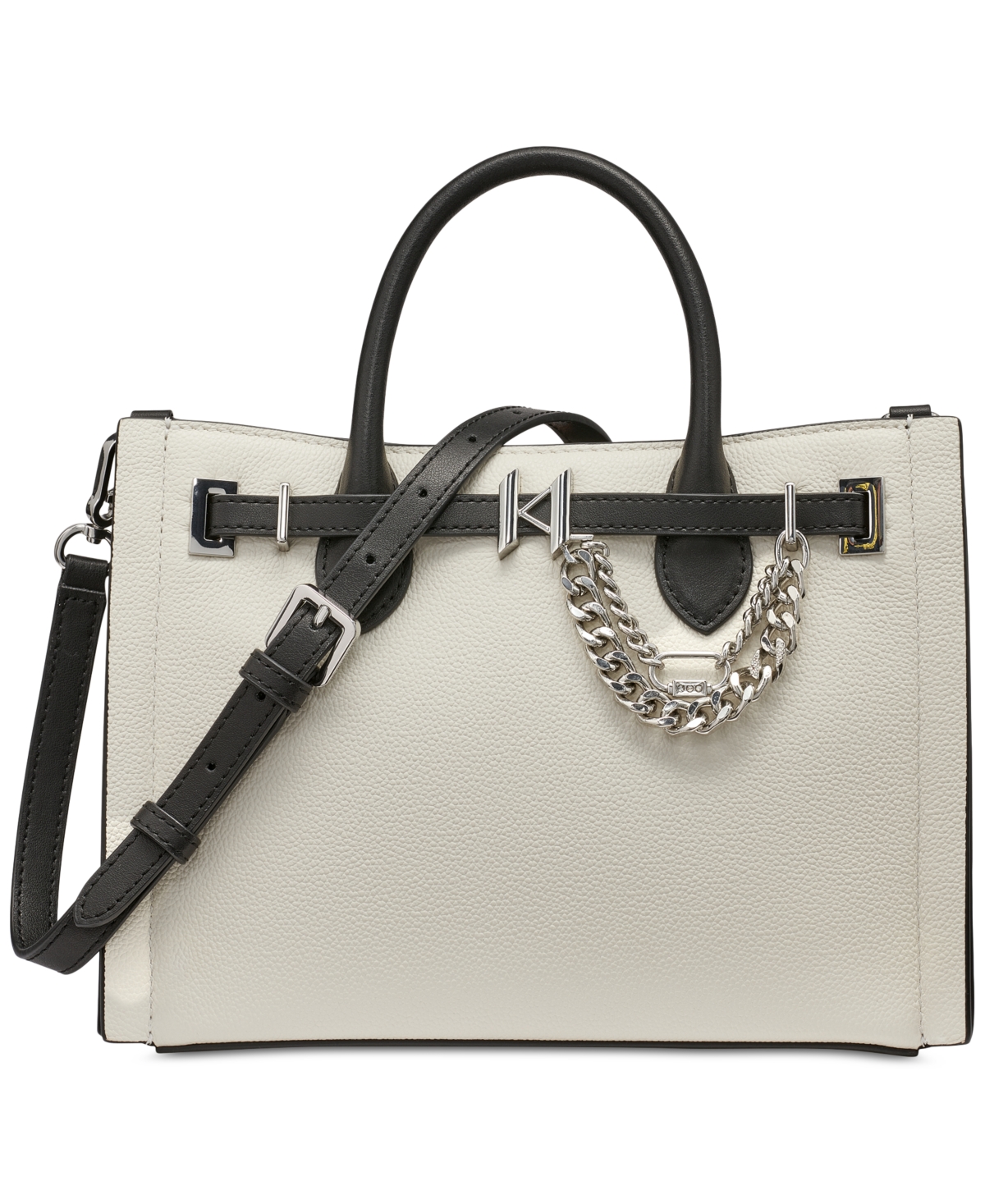 Karl Lagerfeld Cerise Leather Crossbody Bag