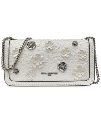 KARL LAGERFELD PARIS Kosette Embossed Shoulder - Macy's