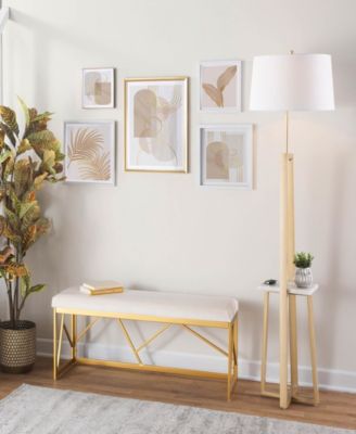 68" Wood Cosmo Floor Lamp