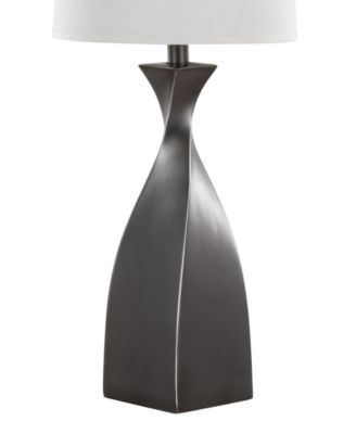 30" Polyresin Curvo Table Lamp