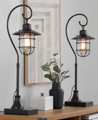 33" Metal Landen Contemporary Task Lamp, Set of 2