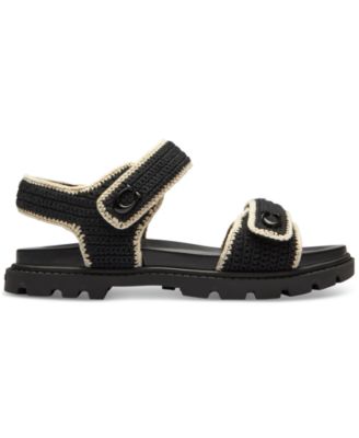 Brynn Double-Band Sporty Lug-Sole Sandals