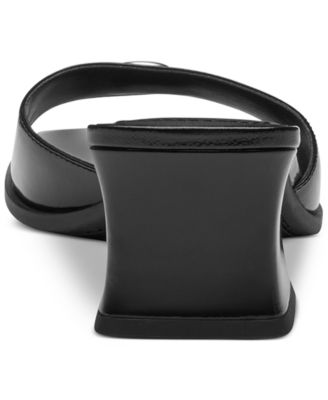 [SALE!!] ★COACH Sculpted C Block Heel★ サンダル COACH Women's Sculpted C Leather Block-Heel Sandals - Macy's
