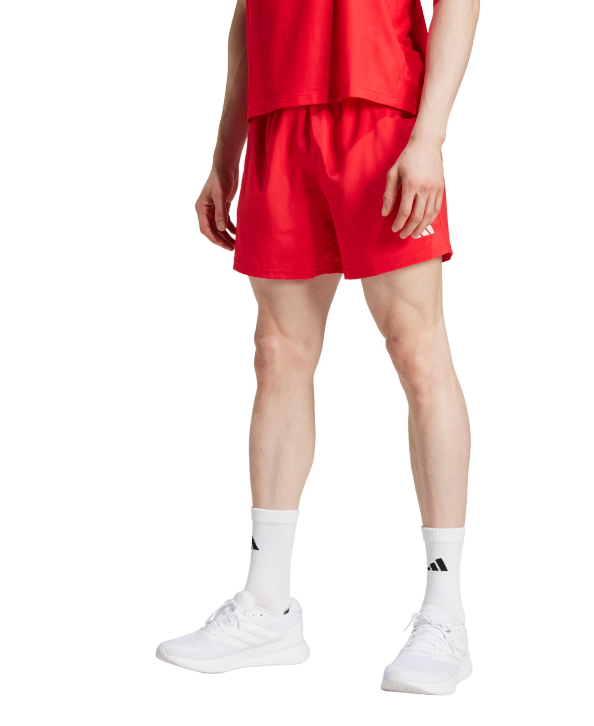 Adidas Originals Men's Own The Run Moisture-wicking Drawstring 7" Shorts