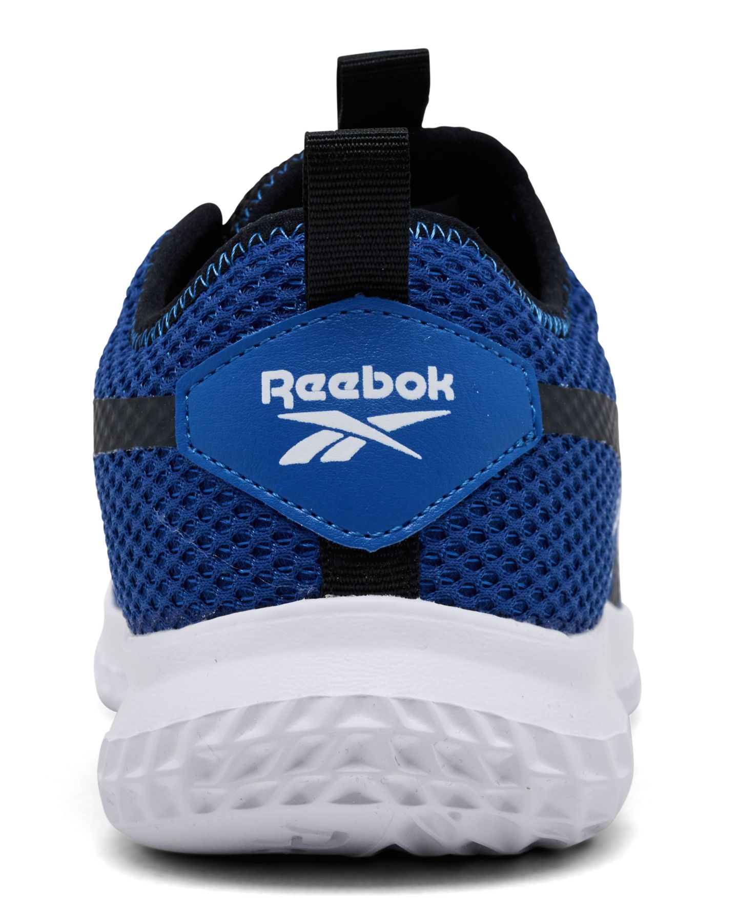 Кроссовки Reebok Rush Runner Slip-On Running для мальчиков, цвет: Синий / Чёрный — фото 5