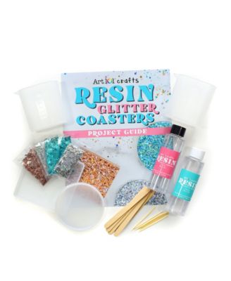 Resin Glitter Coaster Kit