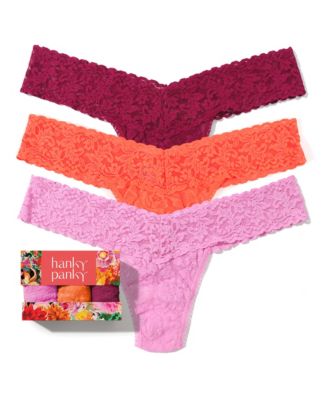 Hanky Panky - Signature Lace Low Rise Thong 3Pack