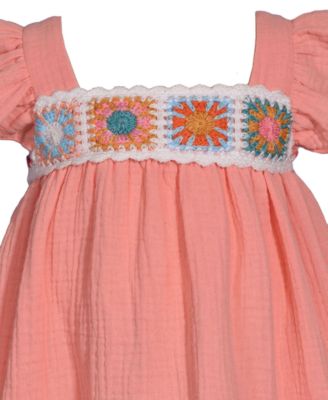 Baby Girls Crochet Float Dress