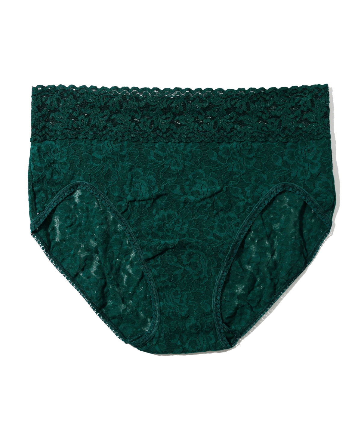 Hanky Panky Women's Signature Lace French Brief Panty In Green