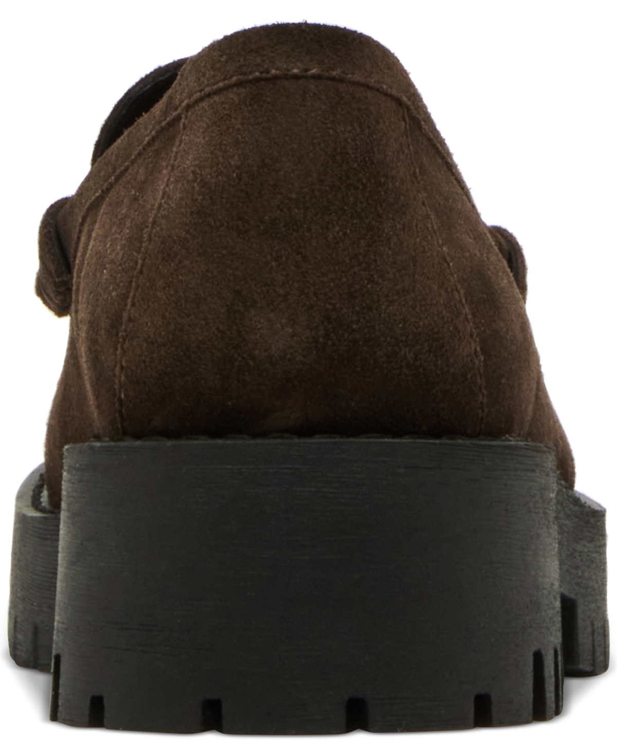 Steve Madden Women's Langsten Lug-sole Tailored Loafers In Brown