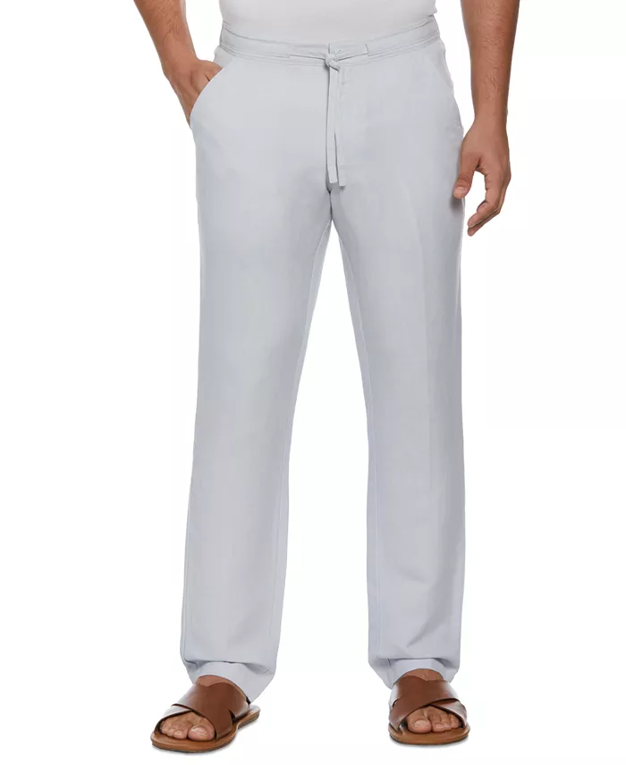 Men's Linen Blend Drawstring Pants - thumbnail 8