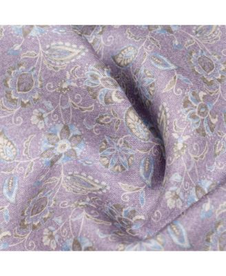 Men's Enzo - Double Sided Silk Pocket Square for Men