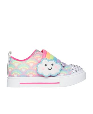 Toddler Girls Twinkle Toes: Twinkle Sparks - Cloud Cutie Light-Up Fastening Strap Casual Sneakers from Finish Line