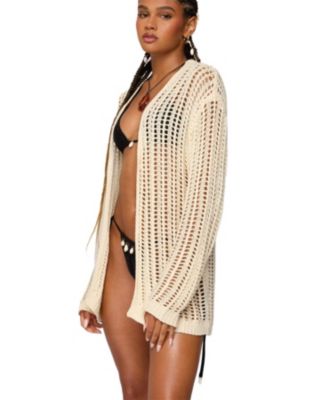 Women's Darcee Oversized Crochet Cardigan