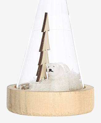 Tree and Polar Bear Ornament, Macy's Exclusive 