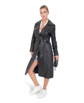 Women's Unstoppable Leather Trench