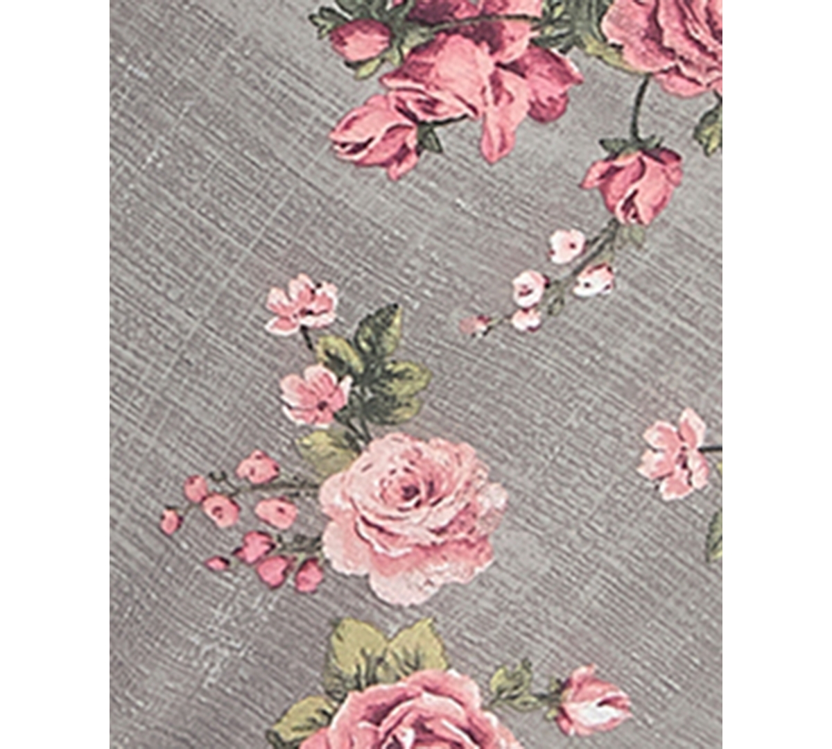 KATIA RAE JUNIORS' FLORAL-PRINT COWLNECK A-LINE DRESS 