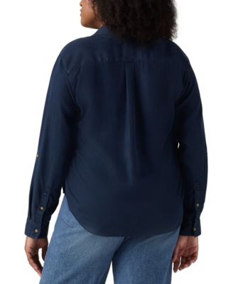 Plus Size Darlene Button-Front Shirt