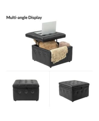 Blanca 87" wide Genuine Leather Sofa with Button Tufted Stitched Pattern