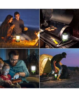 1000LM Battery Powered LED Camping Lantern, Waterproof with 4 Light Modes,Not Rechargeable, Ideal for Camping, Emergency, Power Outages